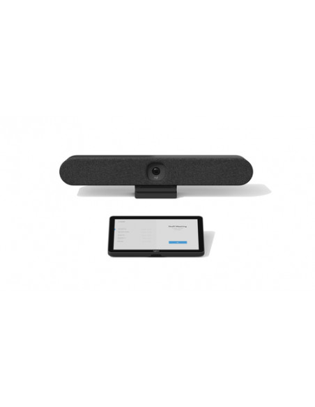 Logitech Rally Bar Huddle + Tap IP sistema di conferenza Collegamento ethernet LAN Sistema di videoconferenza di gruppo