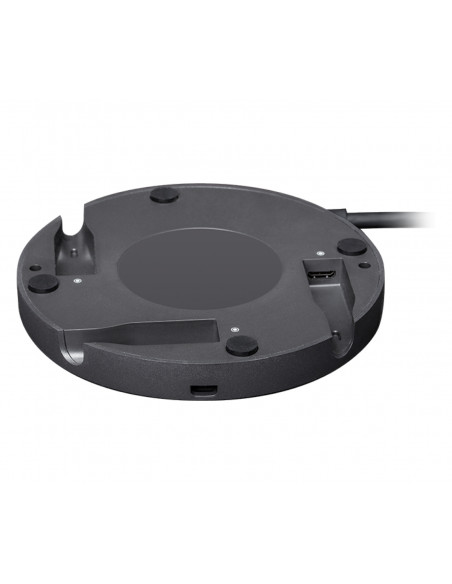 Logitech Rally Mic Pod Hub Grafite