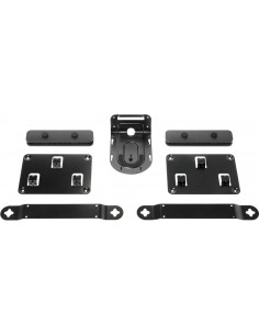 Logitech Rally Mounting Kit Montaggio a muro Nero