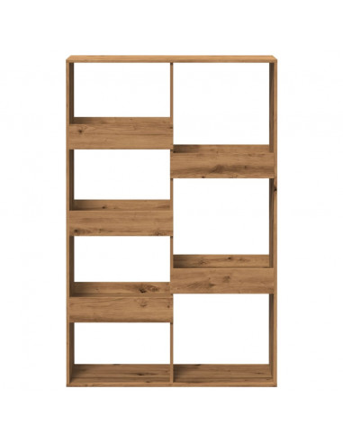 Libreria Rovere Artigianale 100x33x155,5cm in Legno Multistrato