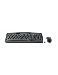 Logitech Wireless Combo MK330 tastiera Mouse incluso Ufficio USB QWERTZ Tedesco Nero