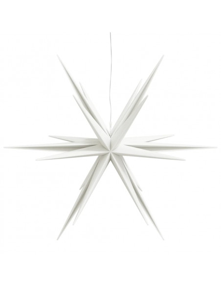 Luce di Natale con LED Pieghevole Bianca 100 cm