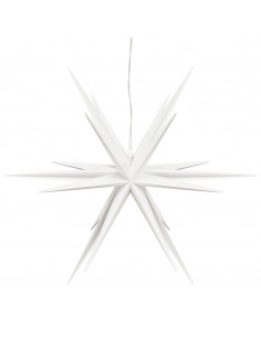 Luce di Natale con LED Pieghevole Bianca 43 cm