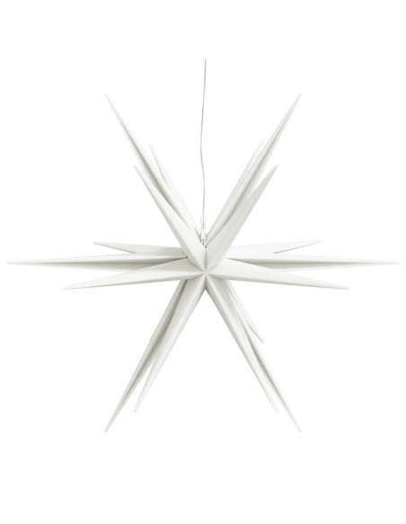 Luce di Natale con LED Pieghevole Bianca 57 cm