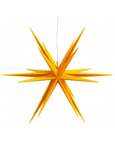Luce di Natale con LED Pieghevole Gialla 57 cm