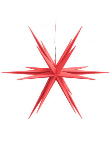 Luce di Natale con LED Pieghevole Rossa 57 cm