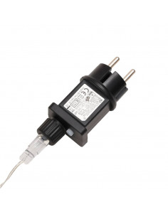 Luce di Natale con Picco Terra e LED Pieghevole Rossa 57 cm