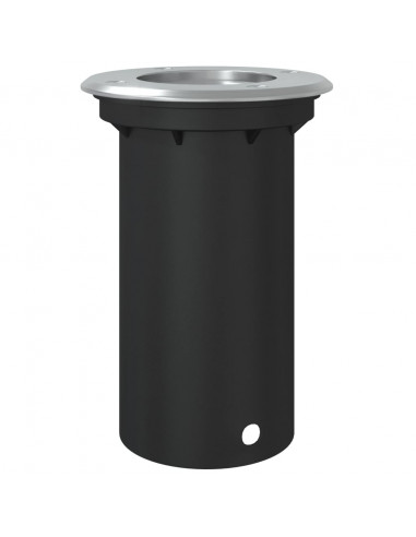 Luce per Esterni Rotonda Nera 10,5x10,5cm Alluminio Pressofuso