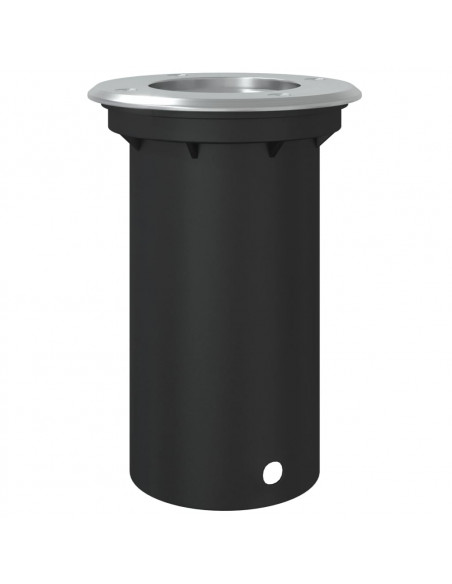 Luce per Esterni Rotonda Nera 10,5x10,5cm Alluminio Pressofuso