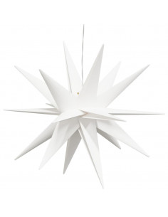 Luci di Natale con LED 3 pz Pieghevoli Bianche 43 cm
