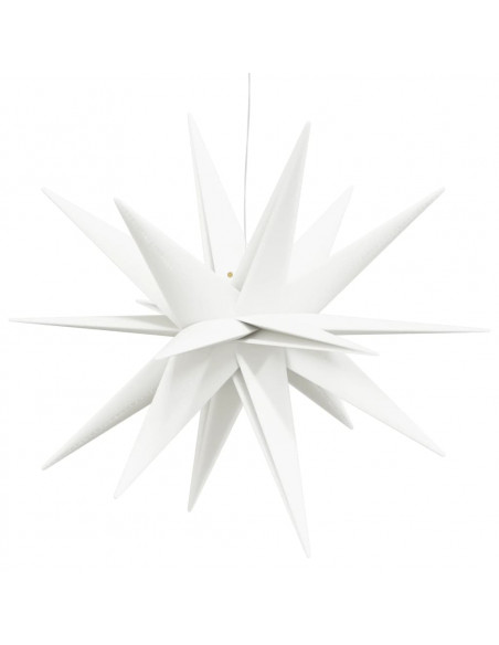 Luci di Natale con LED 3 pz Pieghevoli Bianche 57 cm
