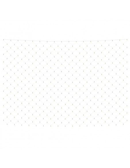 Luci di Natale Rete Bianco Caldo 3x2m 204 LED Interni Esterni