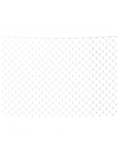 Luci di Natale Rete Bianco Freddo 3x2m 204 LED Interni Esterni