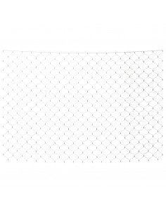 Luci di Natale Rete Bianco Freddo 3x3m 306 LED Interni Esterni