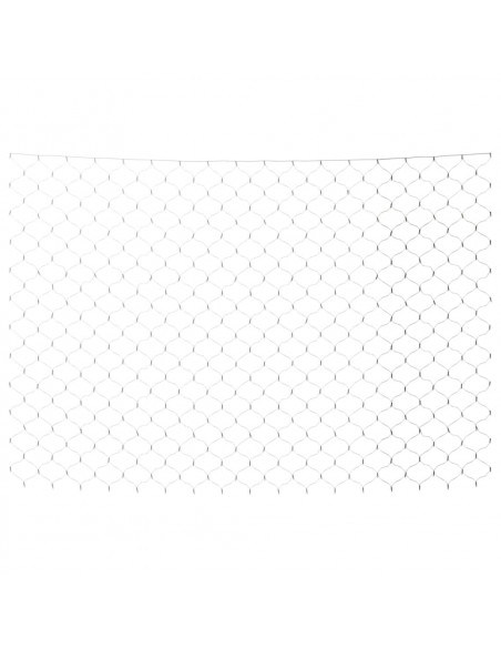 Luci di Natale Rete Bianco Freddo 3x3m 306 LED Interni Esterni