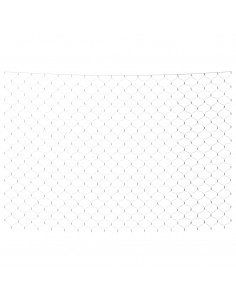 Luci di Natale Rete Bianco Freddo 4x4m 544 LED Interni Esterni