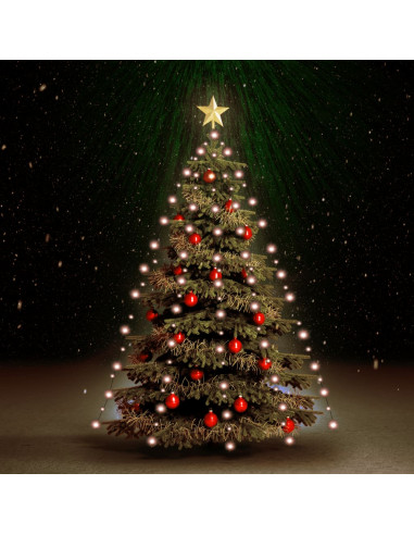 Luci per Albero di Natale con 210 LED 210 cm