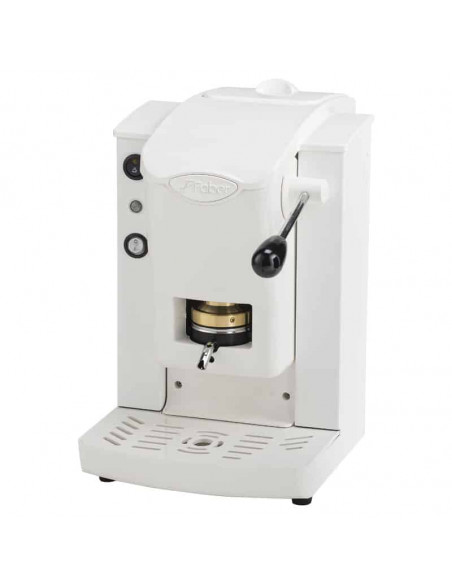 MACCHINA DA CAFFE' FABER SLOT PLAST BASIC TELAIO BIANCO PLASTICHE BIANCO PRESSACIALDA IN OTTONE SPBIABBASOTT