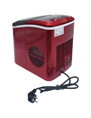 Macchina per il Ghiaccio Rossa 2,4 L 15 kg / 24 h