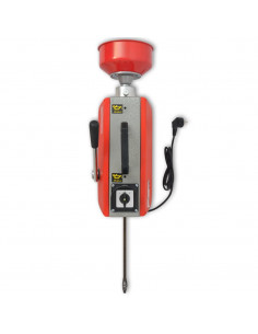 Macchina per Pulire le Tubazioni 250 W 15mx16mm 4,5mx9,5mm