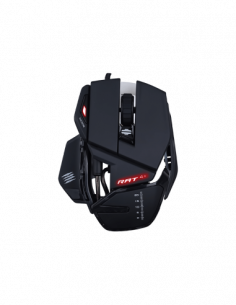 MAD CATZ GAMING MOUSE R.A.T. 4+ BLACK OTTICO 7.2K DPI 7xPUL PRG