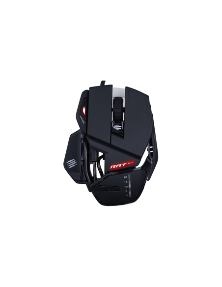 MAD CATZ GAMING MOUSE R.A.T. 4+ BLACK OTTICO 7.2K DPI 7xPUL PRG