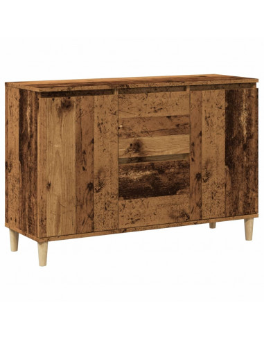 Credenza Legno Antico 102x35x70 cm in Legno Multistrato