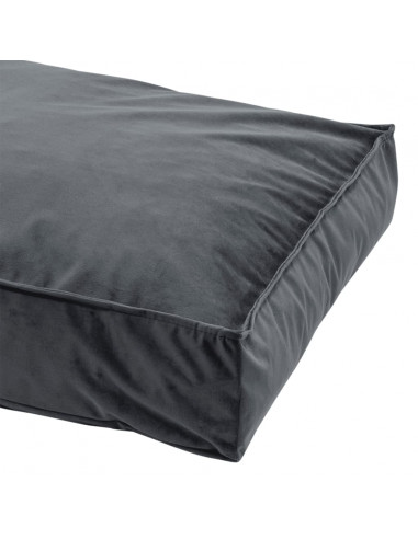 Madison Cuscino per Cani Velvet 120x90x15 cm Grigio