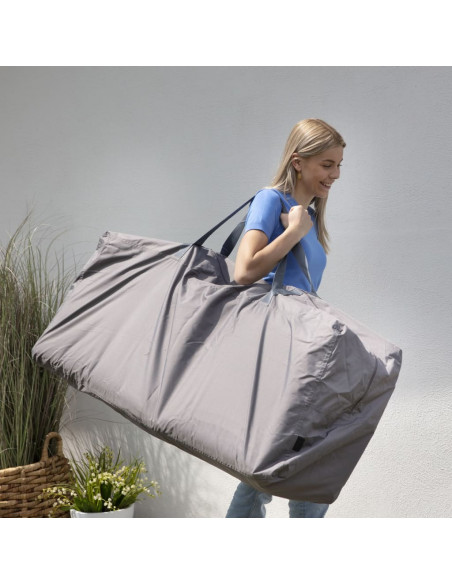 Madison Telo di Copertura per Cuscini da Esterno 175x80x60 cm Grigio