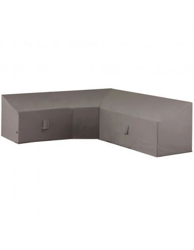 Madison Telo di Copertura per Divano a L 300x300x90 cm Grigio