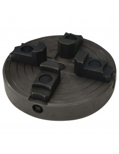 Mandrino in Legno a 4 Ganasce M18 in Acciaio Nero 150x63 mm