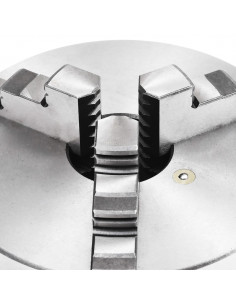 Mandrino per Tornio a 3 Griffe Autocentrante 160 mm in Acciaio