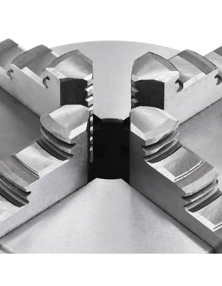 Mandrino per Tornio a 4 Griffe Autocentrante 125 mm in Acciaio