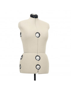 Manichino Femminile Regolabile Crema Taglia M 40-46