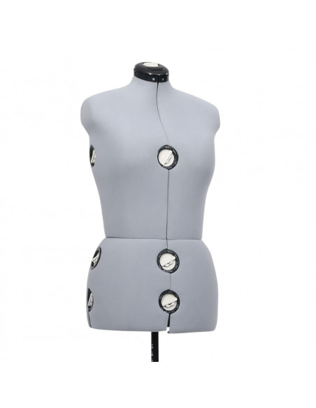 Manichino Femminile Regolabile Grigio Taglia M 40-46