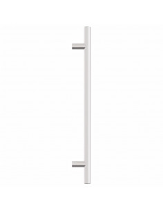 Maniglie per Mobili 10 pz Argento 192 mm in Acciaio Inox