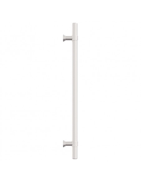 Maniglie per Mobili 10 pz Argento 224 mm in Acciaio Inox