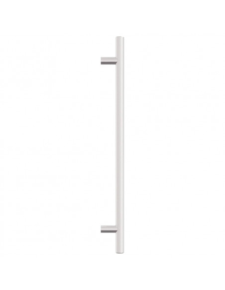 Maniglie per Mobili 10 pz Argento 224 mm in Acciaio Inox