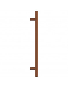 Maniglie per Mobili 10 pz Bronzo 192 mm in Acciaio Inox