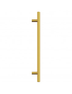 Maniglie per Mobili 10 pz Oro 192 mm in Acciaio Inox