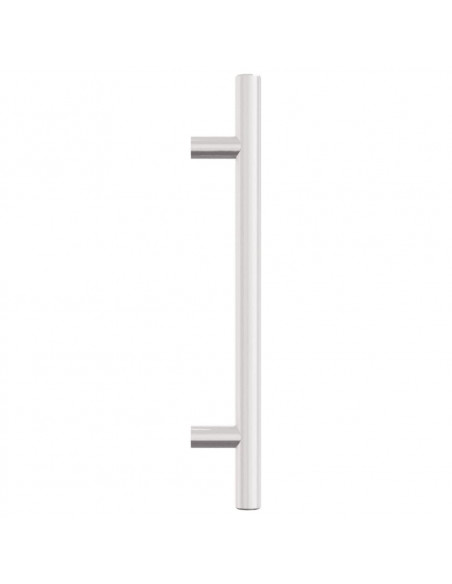 Maniglie per Mobili 10pz Argento 128mm in Acciaio Inox