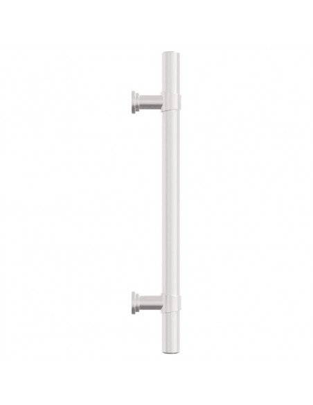 Maniglie per Mobili 10pz Argento 128mm in Acciaio Inox