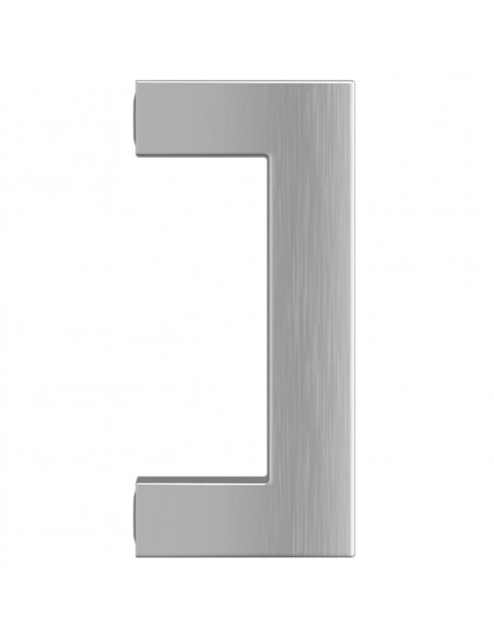 Maniglie per Mobili 10pz Argento 64mm in Acciaio Inox