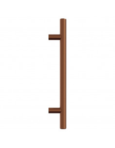 Maniglie per Mobili 10pz Bronzo 128mm in Acciaio Inox