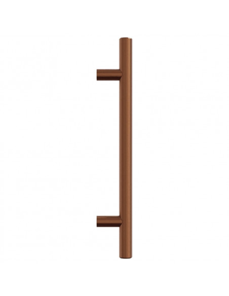 Maniglie per Mobili 10pz Bronzo 128mm in Acciaio Inox