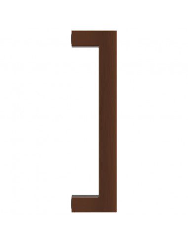Maniglie per Mobili 10pz Bronzo 128mm in Acciaio Inox