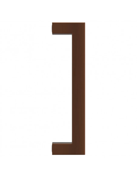 Maniglie per Mobili 10pz Bronzo 128mm in Acciaio Inox