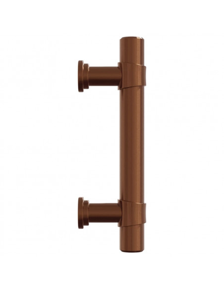 Maniglie per Mobili 10pz Bronzo 64mm in Acciaio Inox