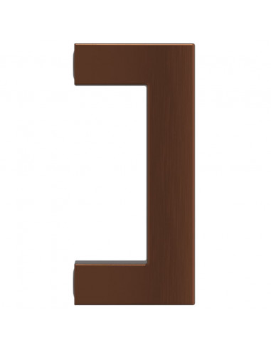 Maniglie per Mobili 10pz Bronzo 64mm in Acciaio Inox