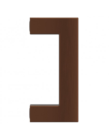 Maniglie per Mobili 10pz Bronzo 64mm in Acciaio Inox